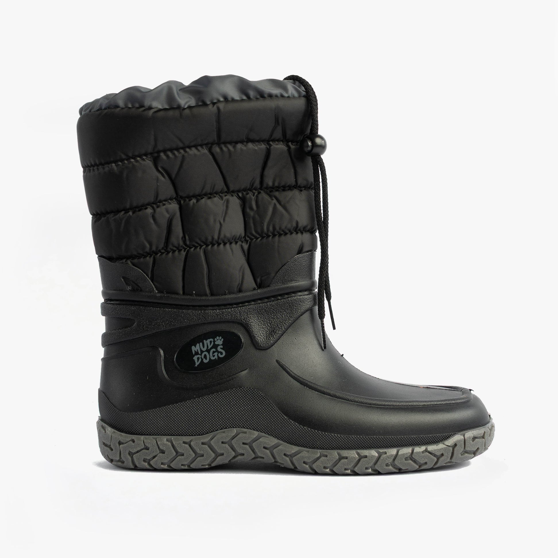 Mud Dogs NORDIC Womens Warm Lined Boots Black