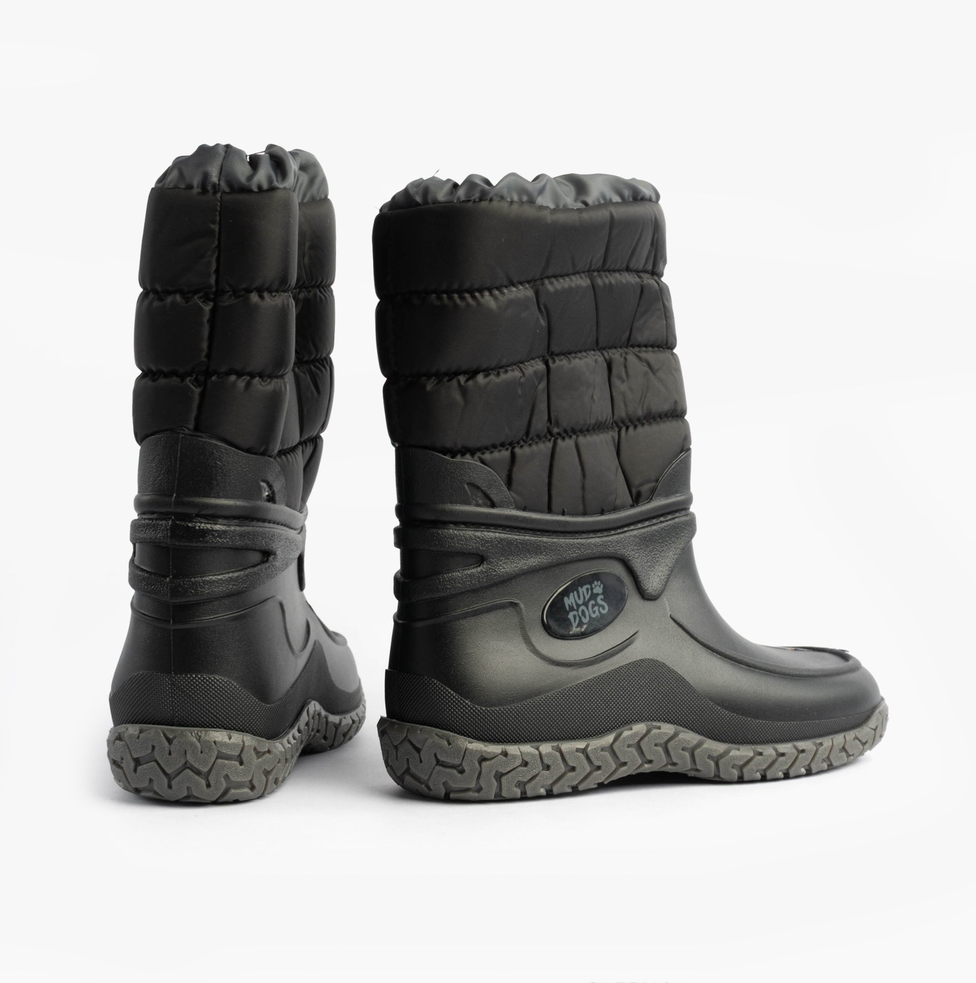 Mud Dogs NORDIC Womens Warm Lined Boots Black