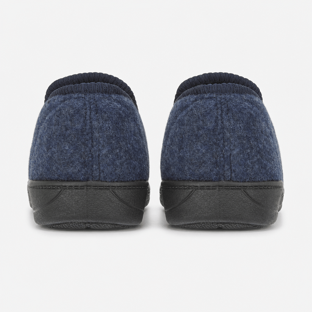 Jo & Joe EAMON Mens Full Slippers Navy