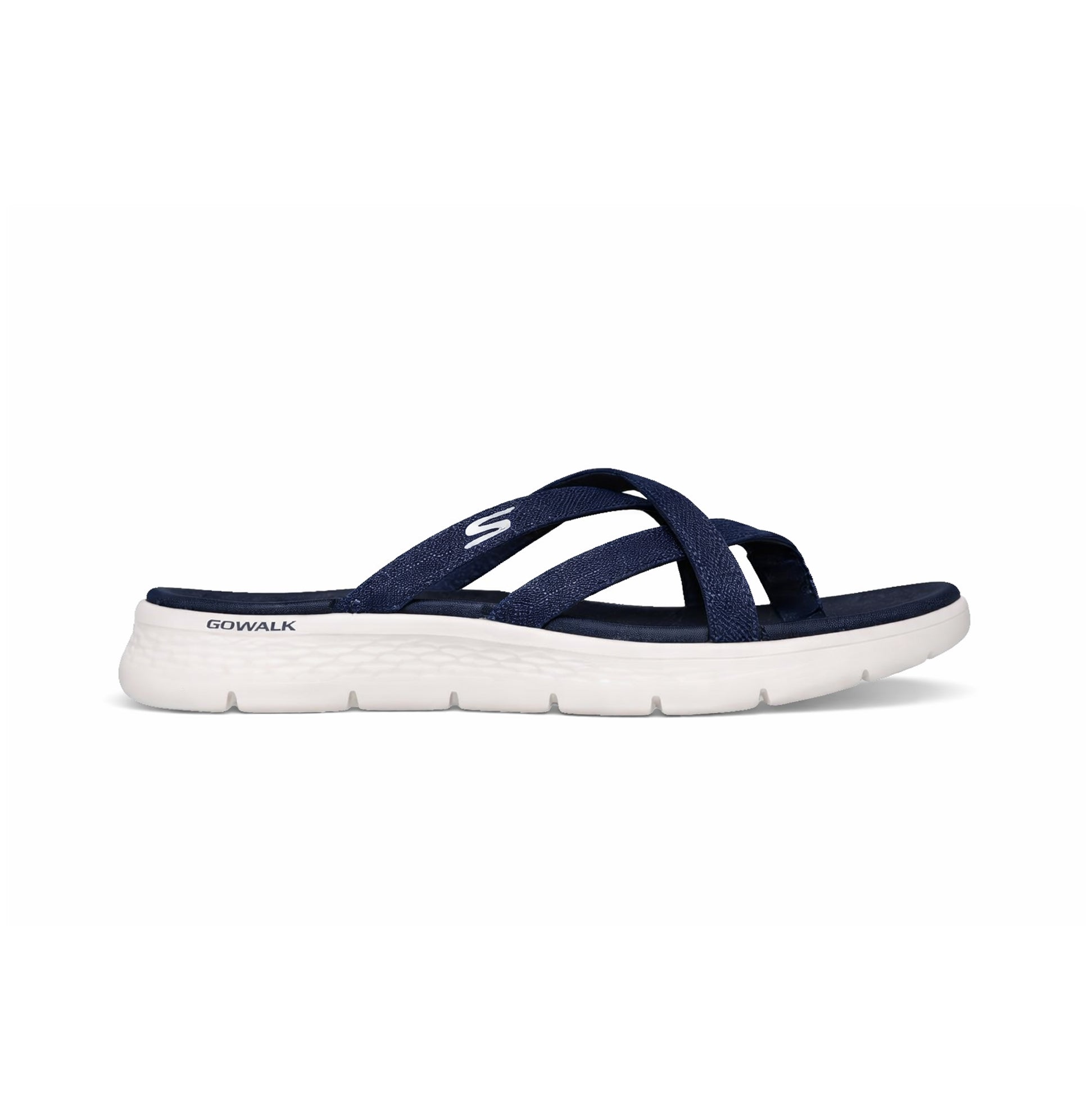 Skechers GO WALK FLEX SANDAL-SSSELENA Womens Mules Sandals Navy