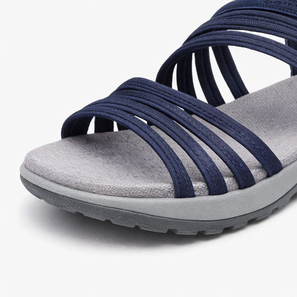 Skechers REGGAE SLIM - SUNNYSIDE 2.0 Womens Cross Strap Sandals Navy