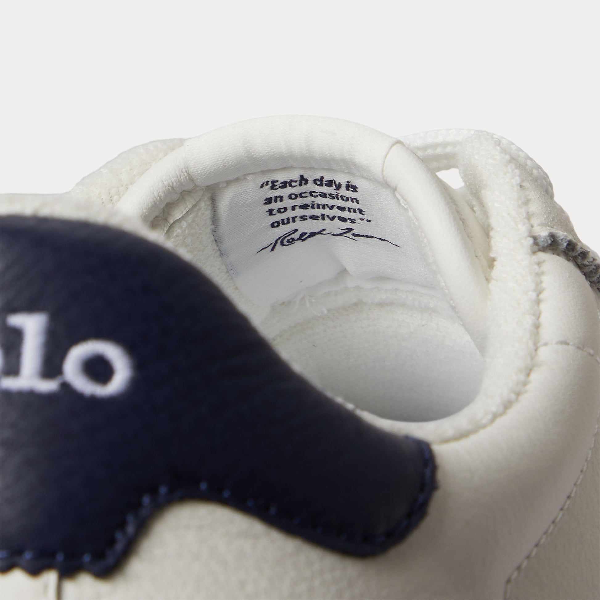 Polo Ralph Lauren COURT VLC PP Mens Court Trainers Deckwash White/Navy