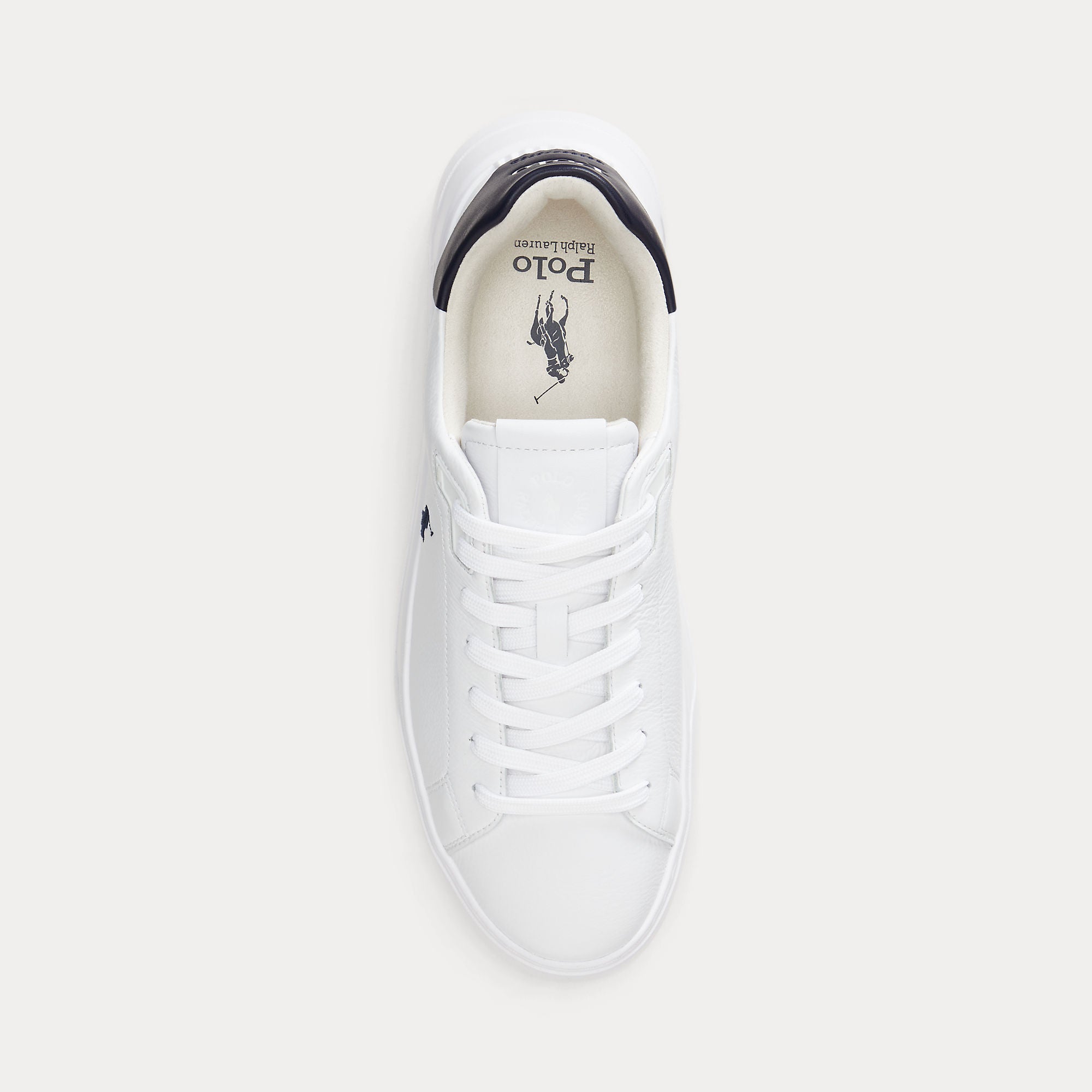 Polo Ralph Lauren RLITE COURT Mens Casual Trainers White/Navy