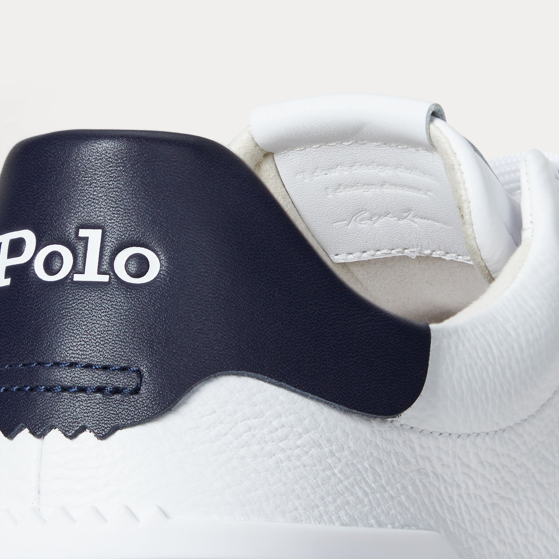 Polo Ralph Lauren RLITE COURT Mens Casual Trainers White/Navy