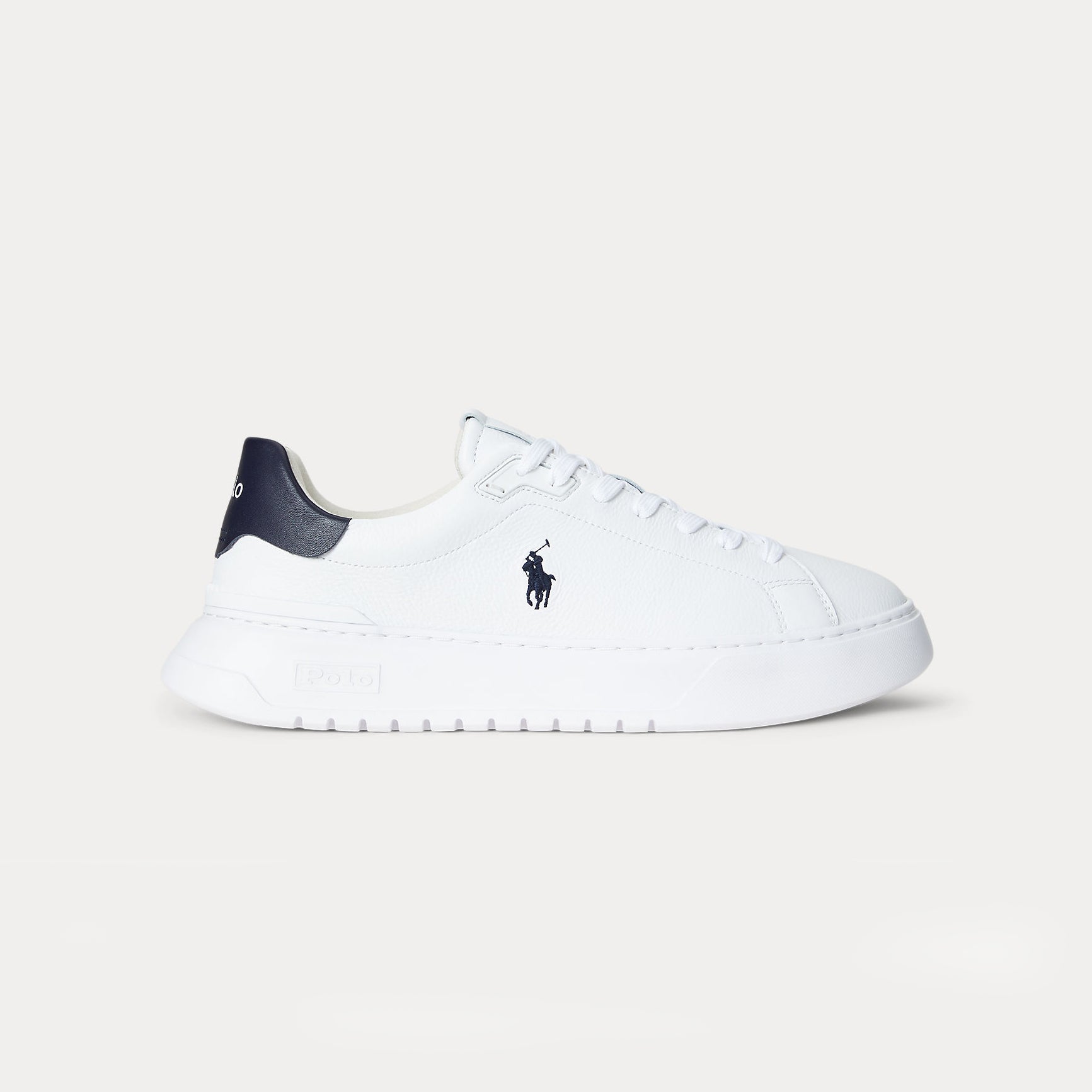 Polo Ralph Lauren RLITE COURT Mens Casual Trainers White/Navy