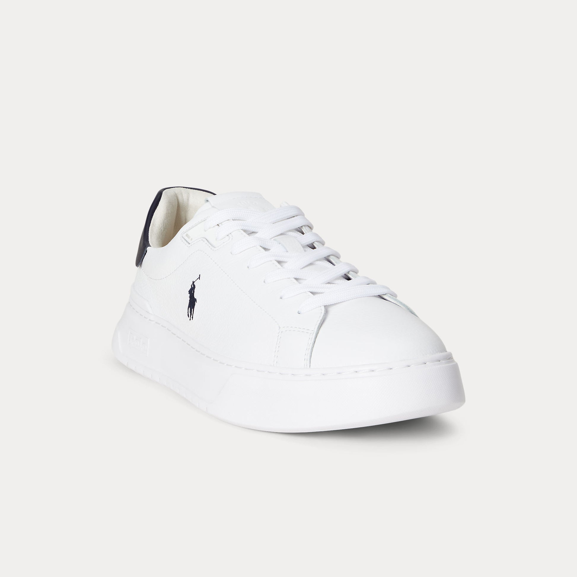 Polo Ralph Lauren RLITE COURT Mens Casual Trainers White/Navy