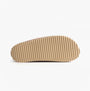 Nordikas 2247 Womens Suede Mule Slippers Rose Pink view of the rubber sole, showcasing the textured bottom for grip.