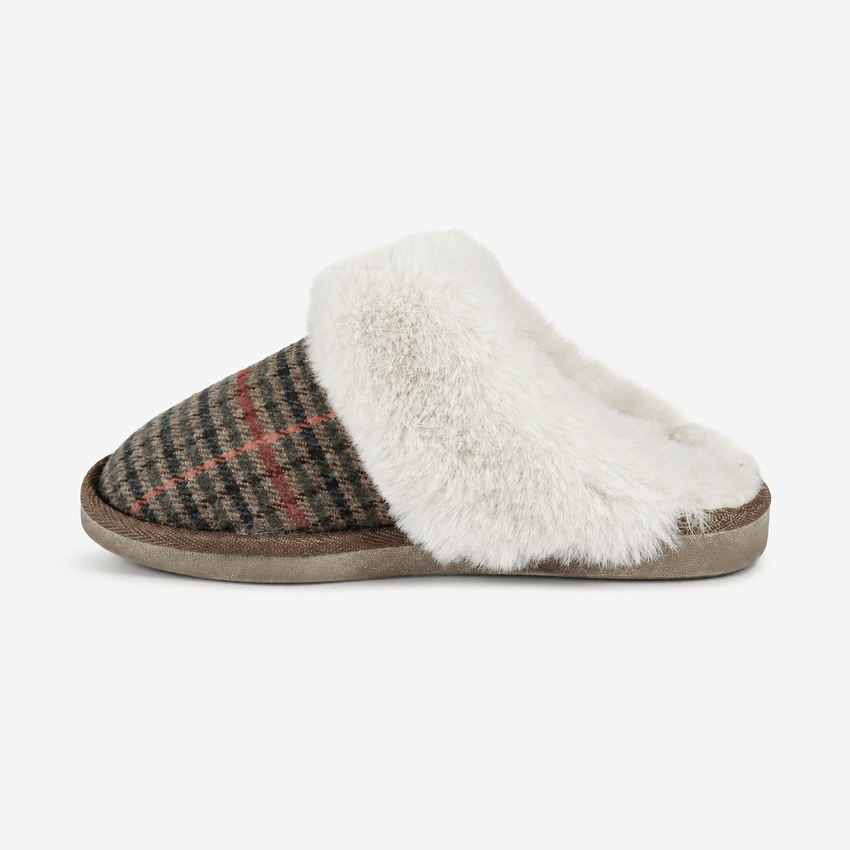 Jo & Joe GRETNA Womens Mule Slippers Olive Green