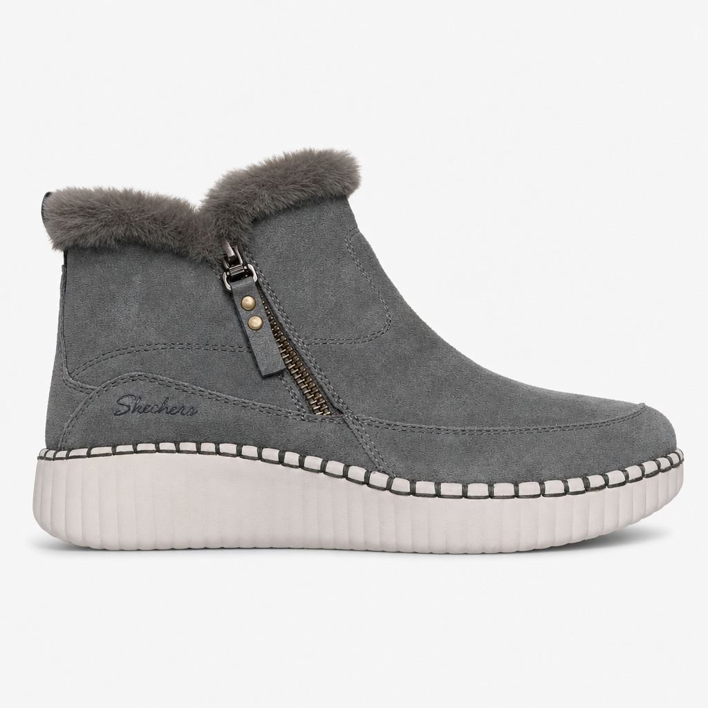 Skechers WILSHIRE BLVD - FRESH ZIP Womens Ankle Boots Olive