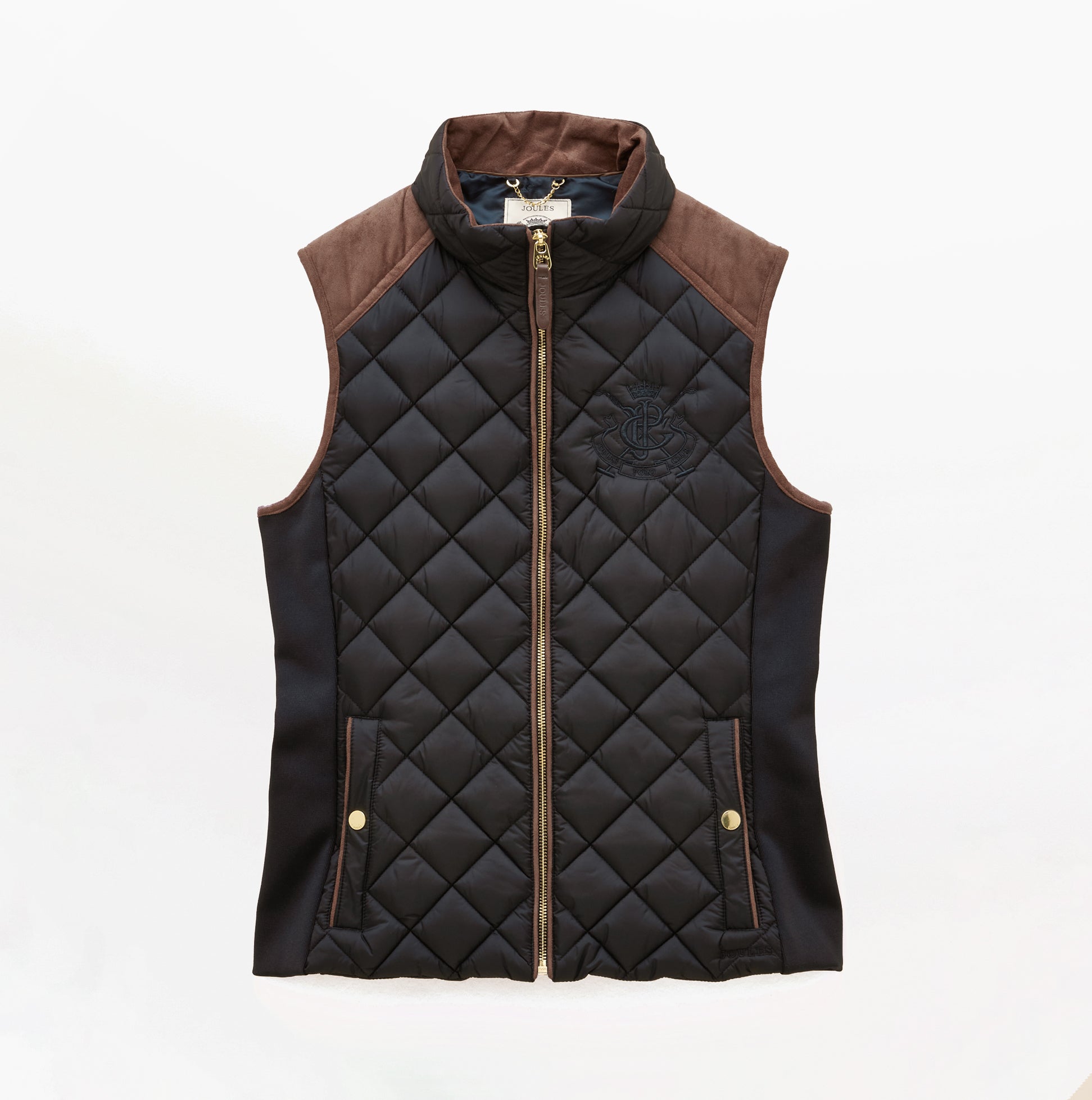 Joules BRAEMAR LUXE GILET Womens Gilets Navy