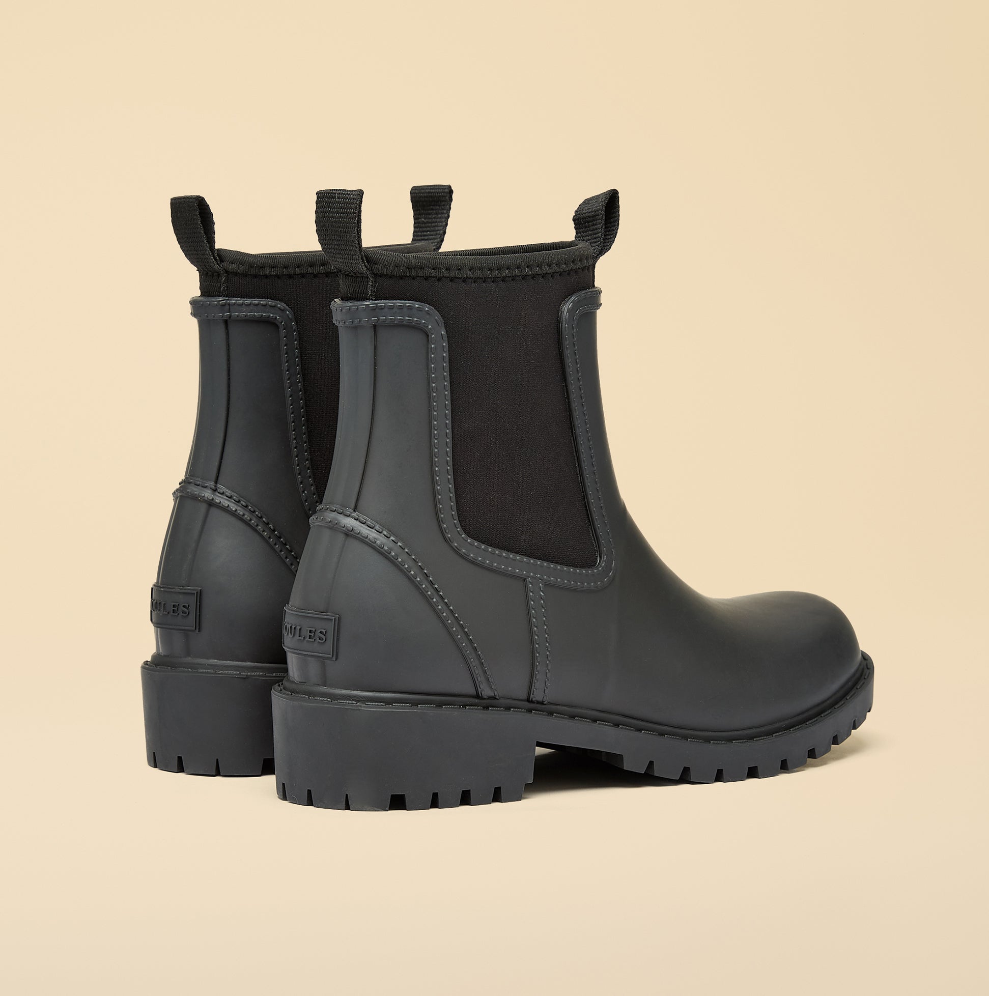 Joules OAKFIELD Womens Wellingtons Black