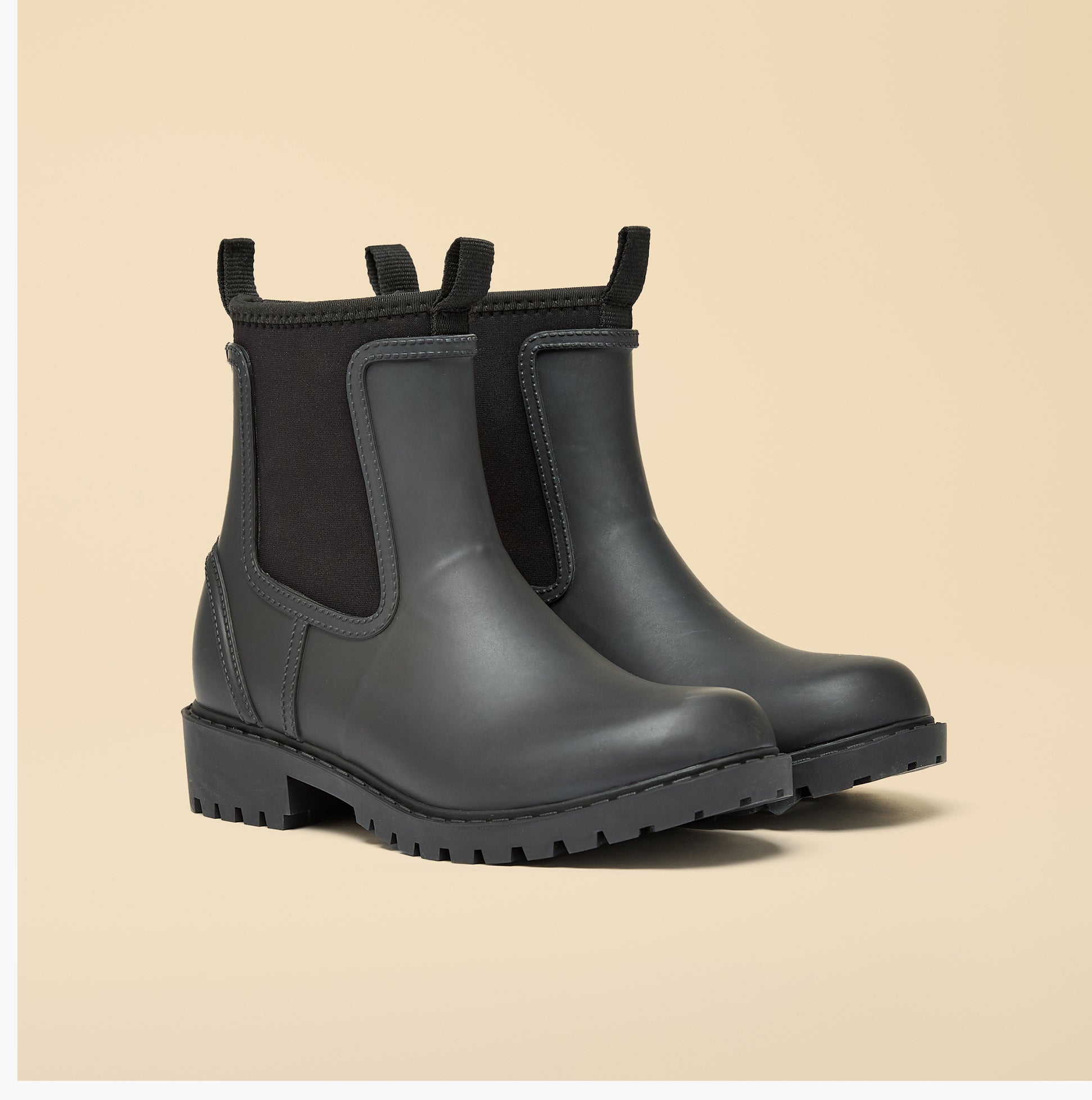 Joules OAKFIELD Womens Wellingtons Black