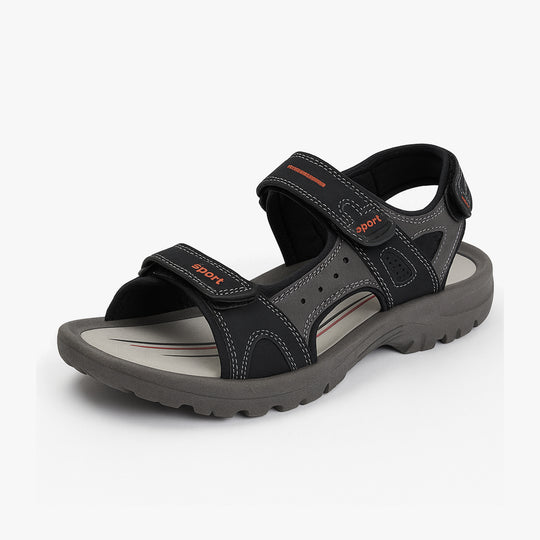 PDQ NOMAD Adjustable Sports Sandal Black/Grey