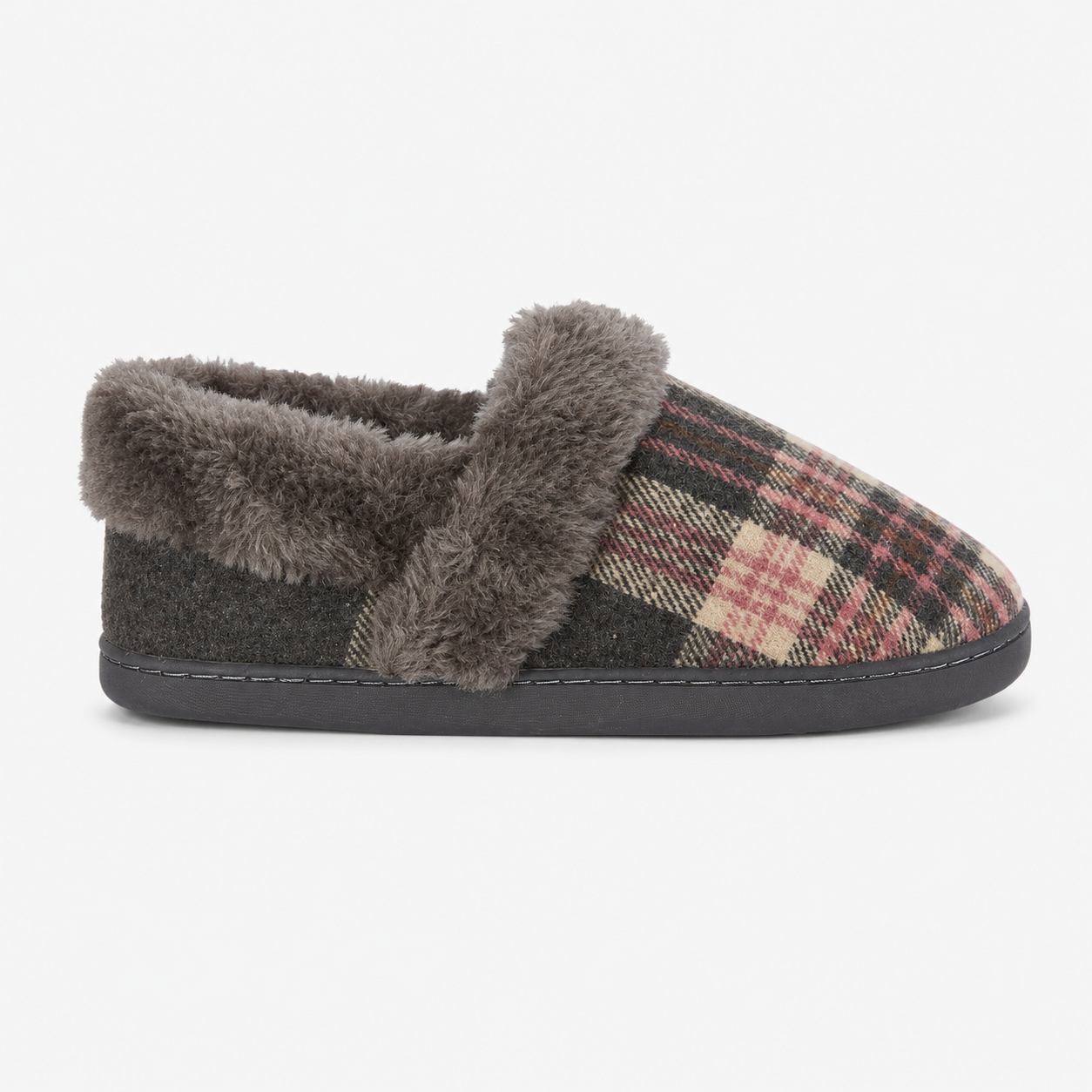 Jo & Joe HERITAGE Womens Full Slippers Pebble