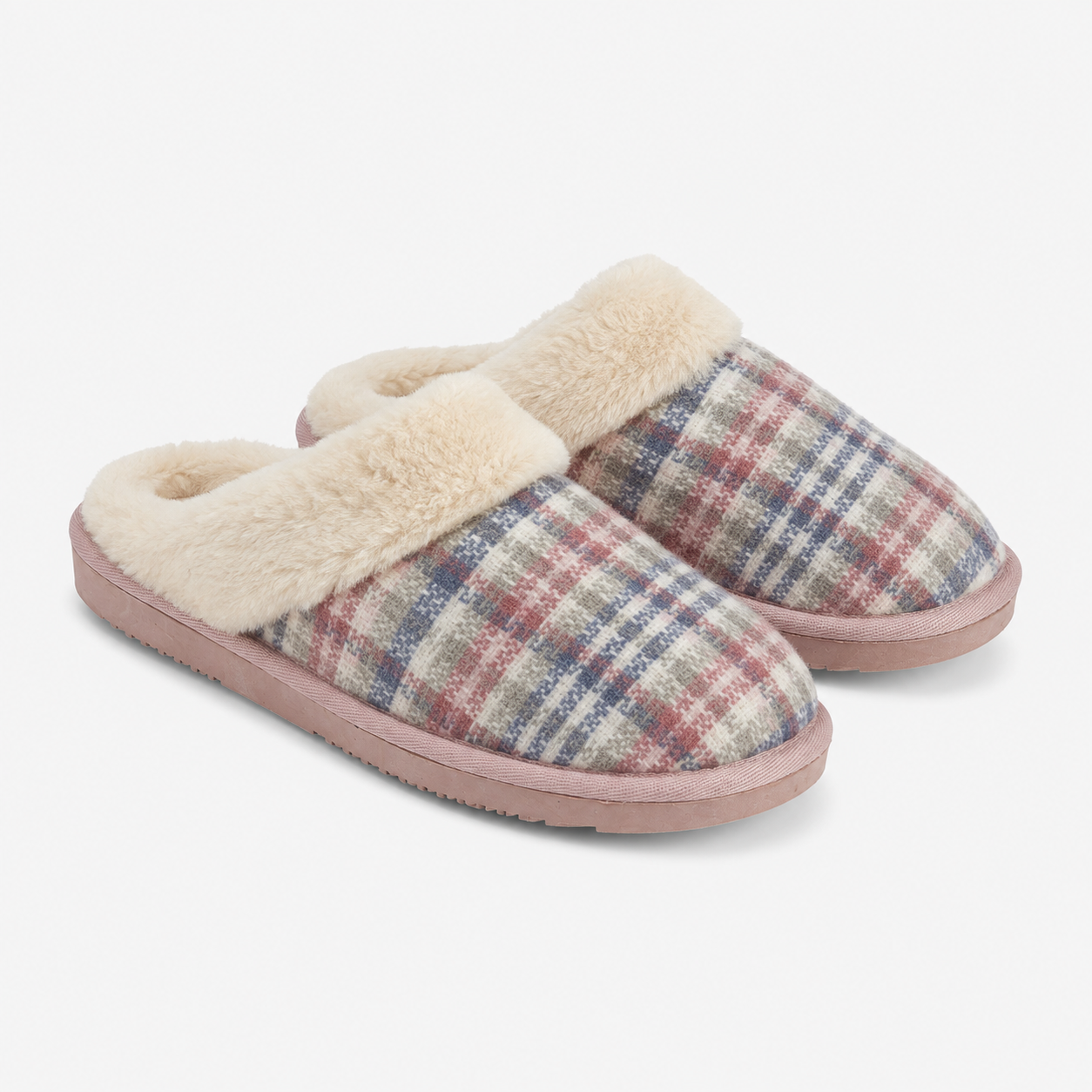 Jo & Joe THYME Womens Mule Slippers Pink