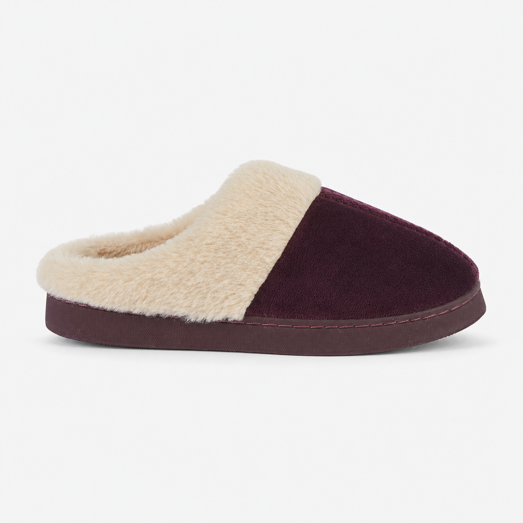 Jo & Joe ZOE Womens Mule Slippers Plum