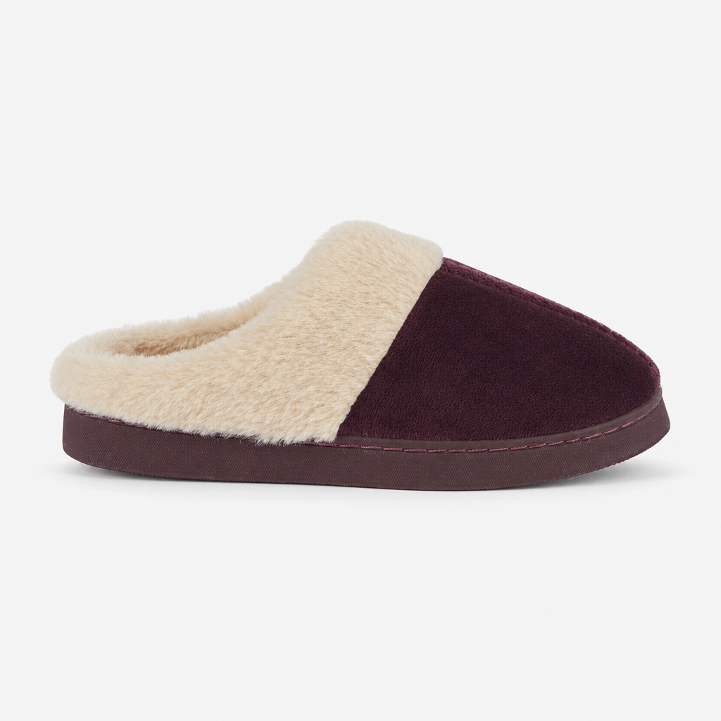 Jo & Joe ZOE Womens Mule Slippers Plum