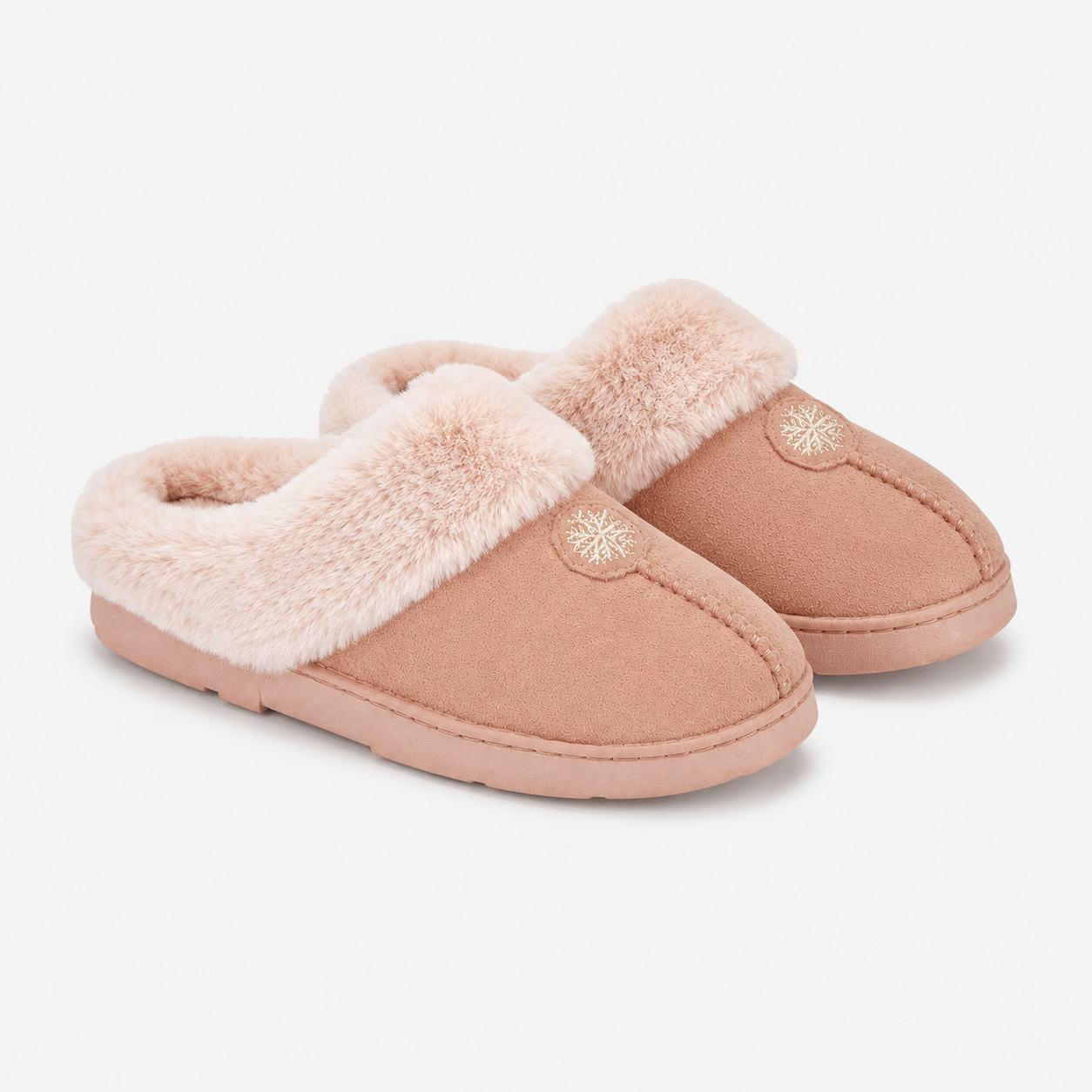 Jo & Joe SPLENDOUR Womens Mule Slippers Dusky Pink