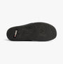 Padders STAN Mens (G Fit) Slippers Navy bottom view showing TPR sole with textured grip pattern.