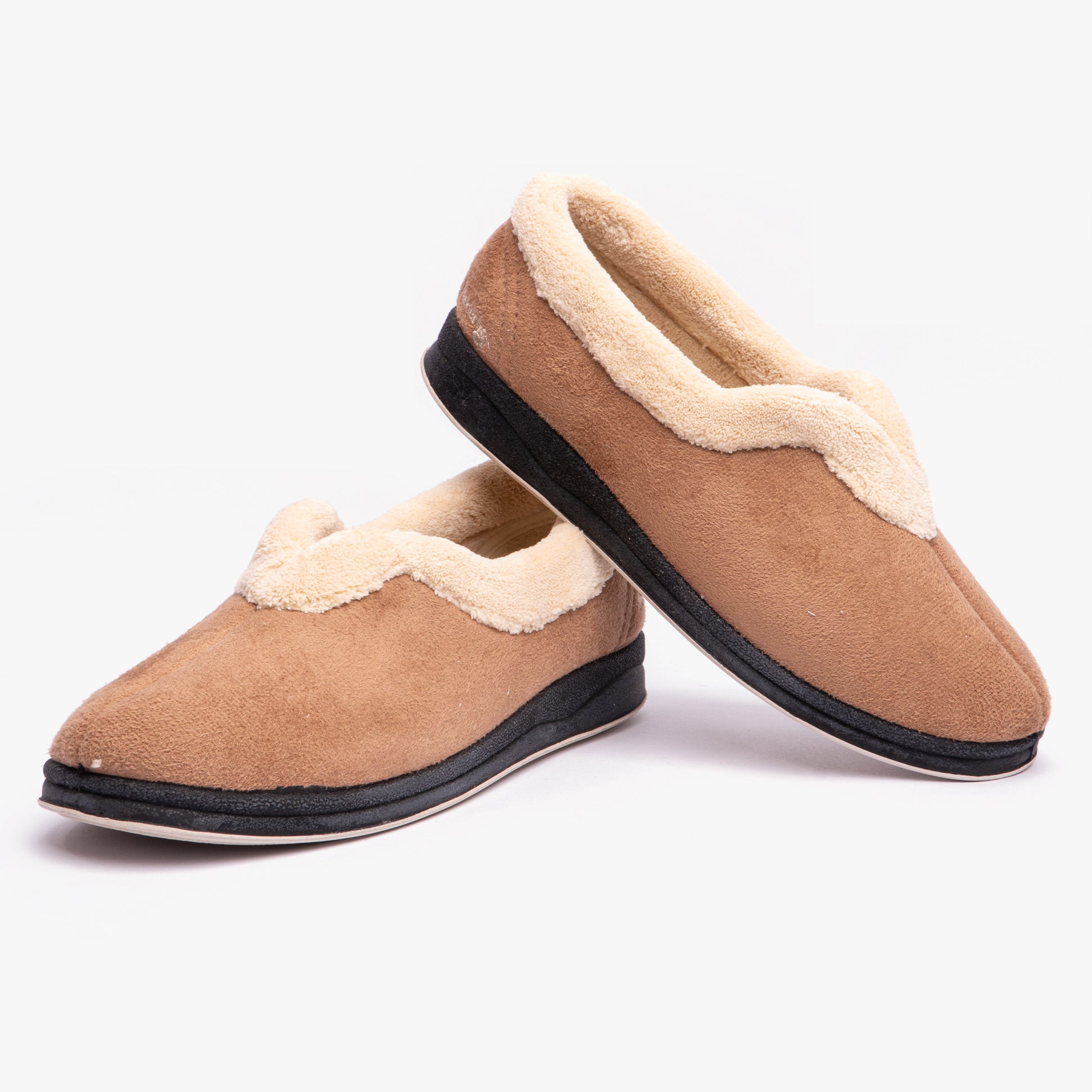 Padders CARMEN Womens (2E Fit) Full Slippers Camel