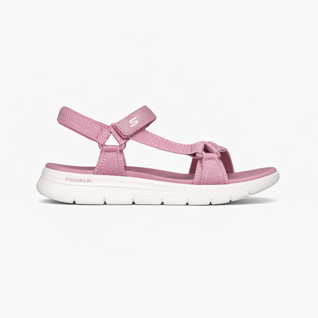 Skechers 141451/MVE GO WALK FLEX SANDAL - SUBLIME Womens Sandals Mauve/Pink