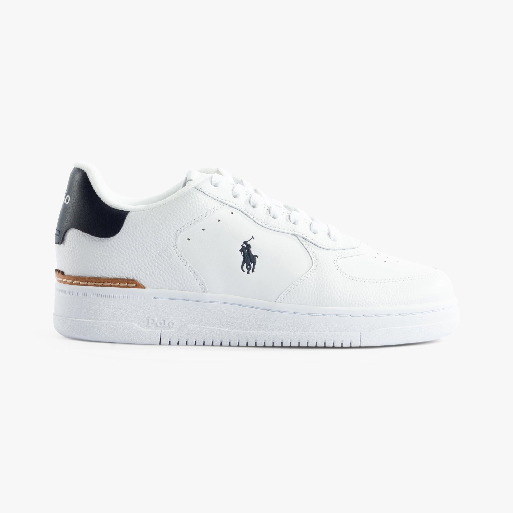 Polo Ralph Lauren MASTERS Mens Trainers White/Navy