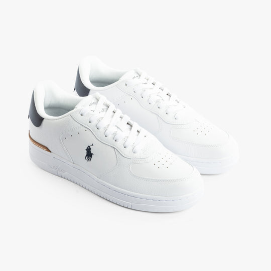 Polo Ralph Lauren MASTERS Mens Trainers White/Navy