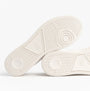 Polo Ralph Lauren Mens Heritage Court II Leather Trainer Off White/Blue view of sole detailing