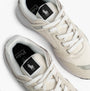 Polo Ralph Lauren Train 89 V2 Mens Suede Panelled Trainer White top view detailing the laces and logo