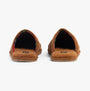 Polo Ralph Lauren KLARENCE Mens Mule Slippers Brown rear view showing soft lining and slip-on design.