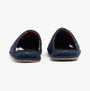 Polo Ralph Lauren KLARENCE Mens Mule Slippers Navy Micro rear view showing open design and soft lining.