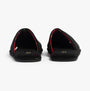 Polo Ralph Lauren KLARENCE Mens Mule Slippers Black Micro rear view showing slip-on design and comfortable lining.