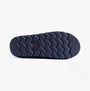 Polo Ralph Lauren EVERETT Mens Full Slippers Navy bottom view with textured EVA sole for grip and comfort.