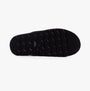 Polo Ralph Lauren READE SCUFF Mens Mule Slippers Black bottom view, showcasing the textured EVA sole for grip and comfort.