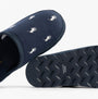 Polo Ralph Lauren RD SCFF II Mens Slippers Navy/Paper White side view with logo details and sole pattern.