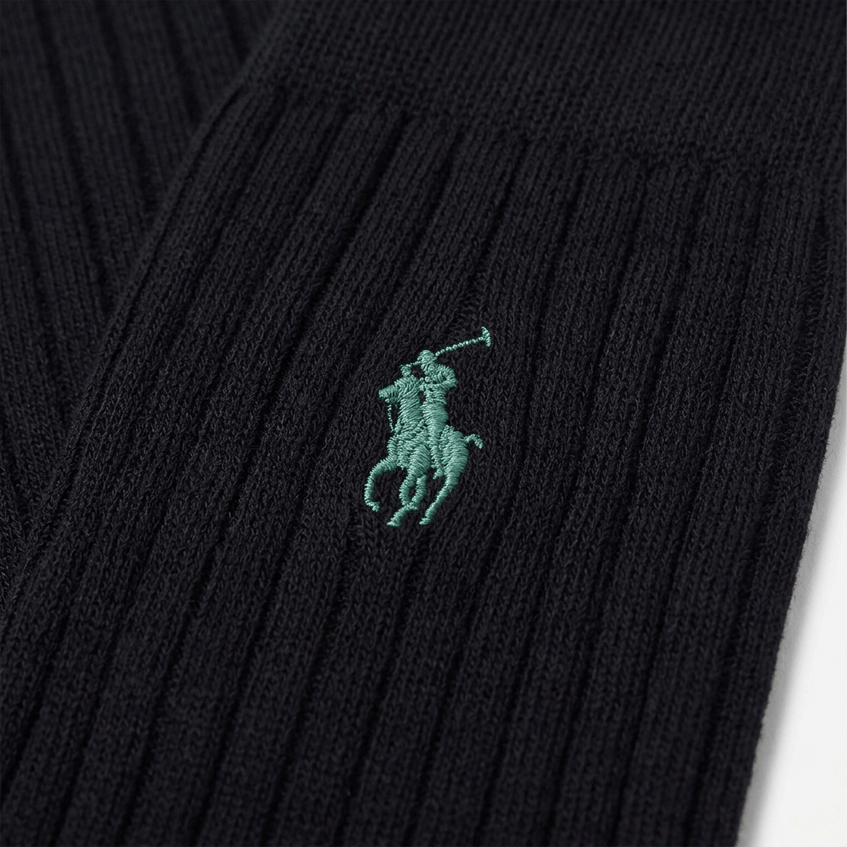 Polo Ralph Lauren EGYPT RIB Mens Crew Socks Black