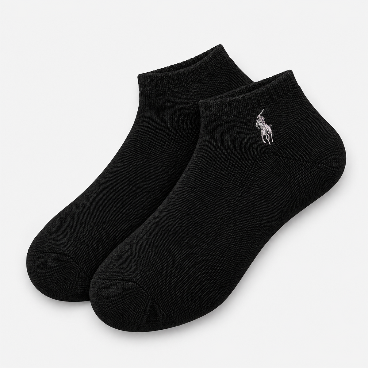 Polo Ralph Lauren Trainer Socks Mens Athletic Socks Black