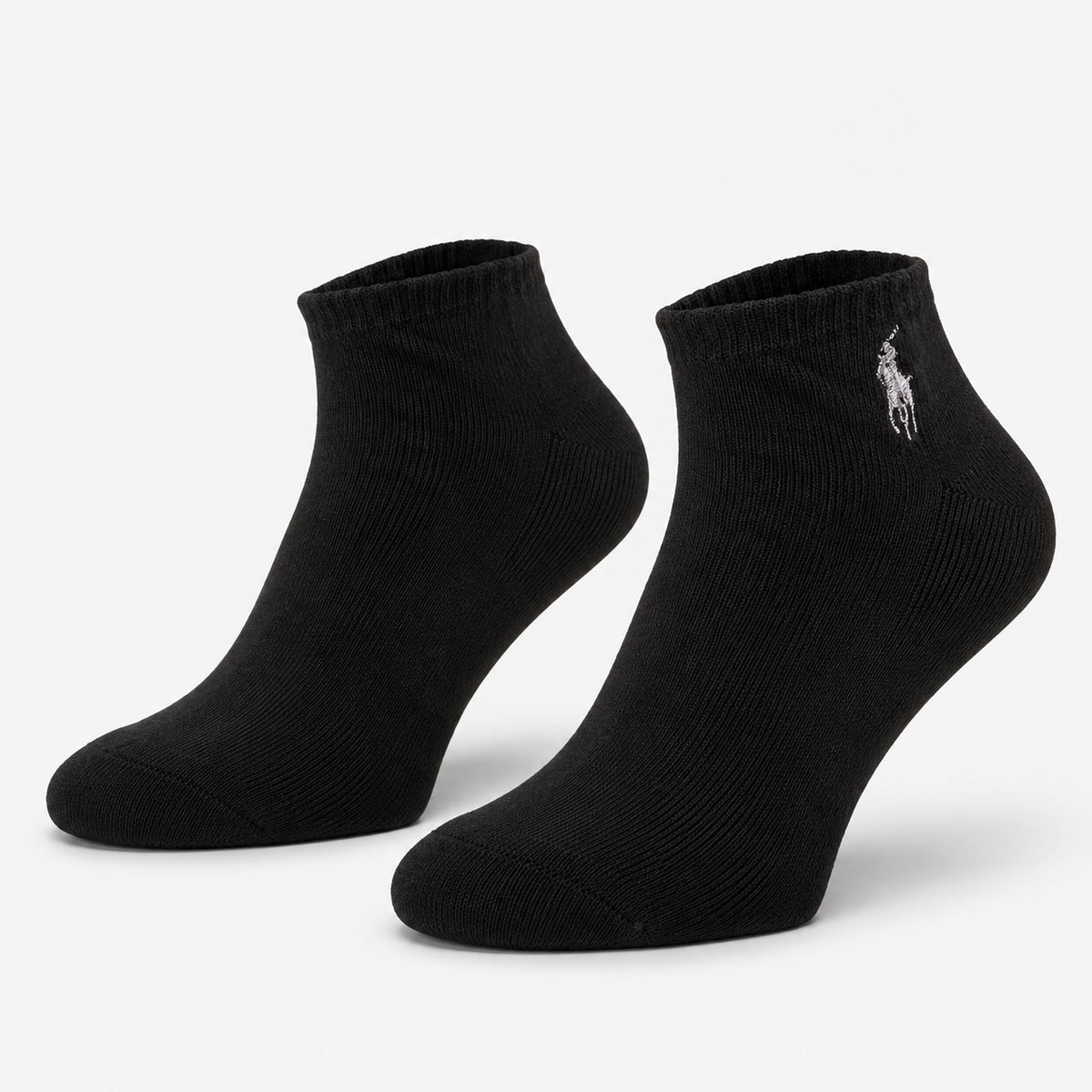 Polo Ralph Lauren Trainer Socks Mens Athletic Socks Black