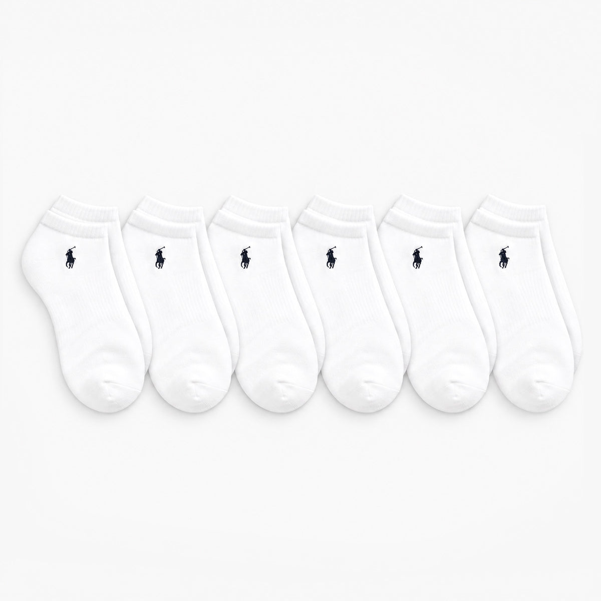 Polo Ralph Lauren Trainer Socks Mens Athletic Socks White