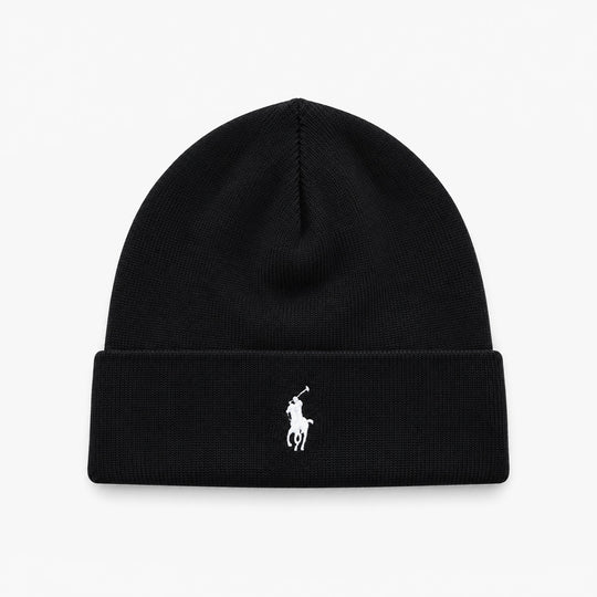 Polo Ralph Lauren SWEATER Mens Beanie & Scarf Polo Black