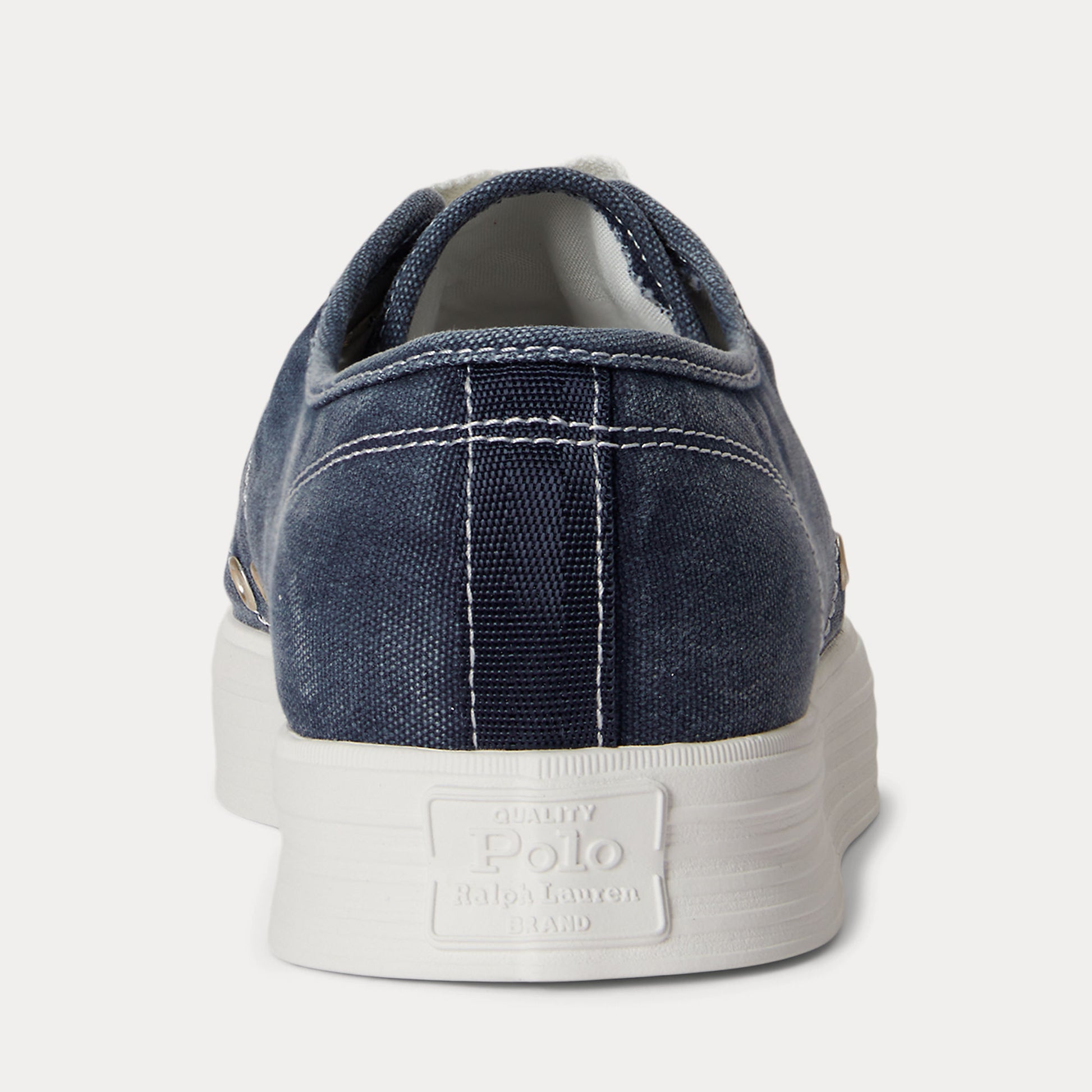 Polo Ralph Lauren AYERS LOW Mens Canvas Trainers Navy