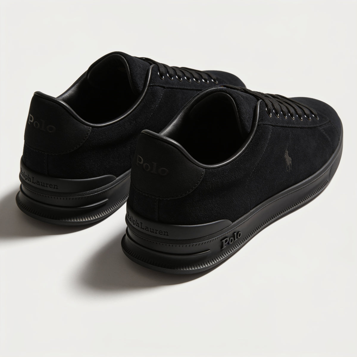 Polo Ralph Lauren HRT CRT III Mens Casual Trainers Black
