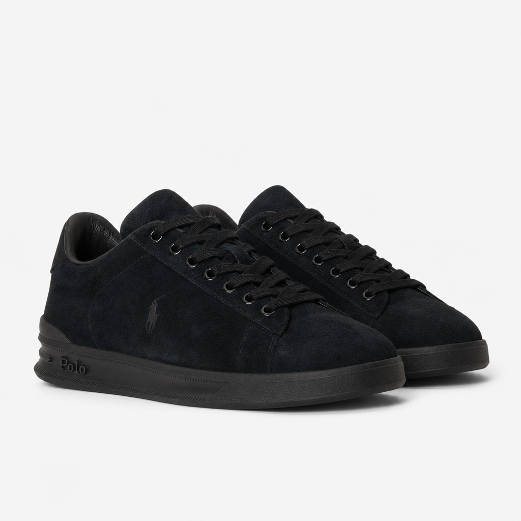 Polo Ralph Lauren HRT CRT III Mens Casual Trainers Black