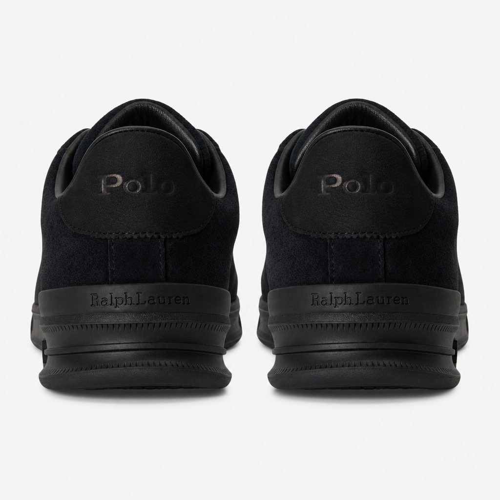 Polo Ralph Lauren HRT CRT III Mens Casual Trainers Black