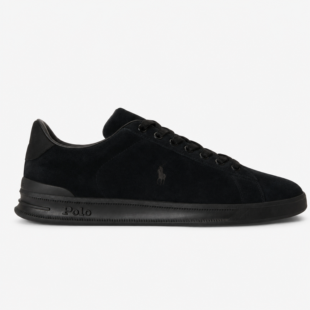 Polo Ralph Lauren HRT CRT III Mens Casual Trainers Black