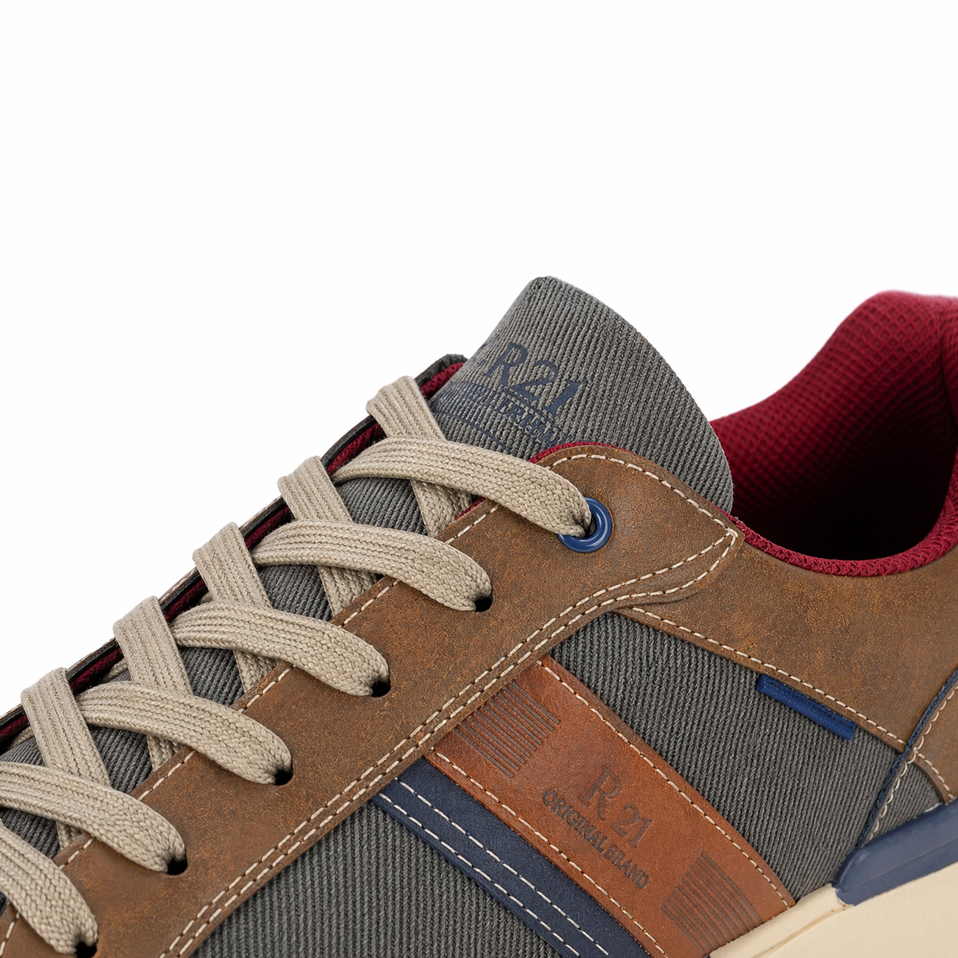 R21 Original M613 Mens Casual Shoes Brown