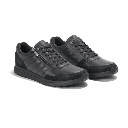 R21 Original Mens Casual Trainers Black