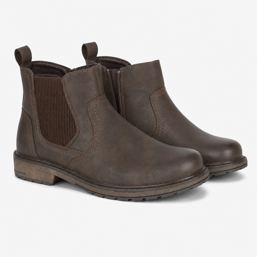 R21 Original OSCAR Mens Ankle Boots Dark Brown