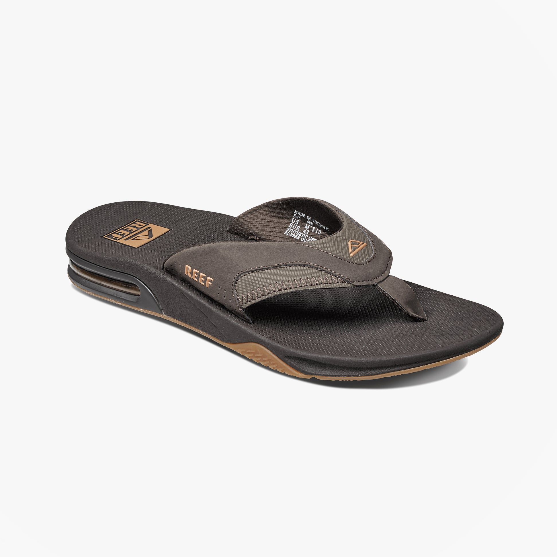 Reef FANNING Mens Comfort Sandals Brown/Gum