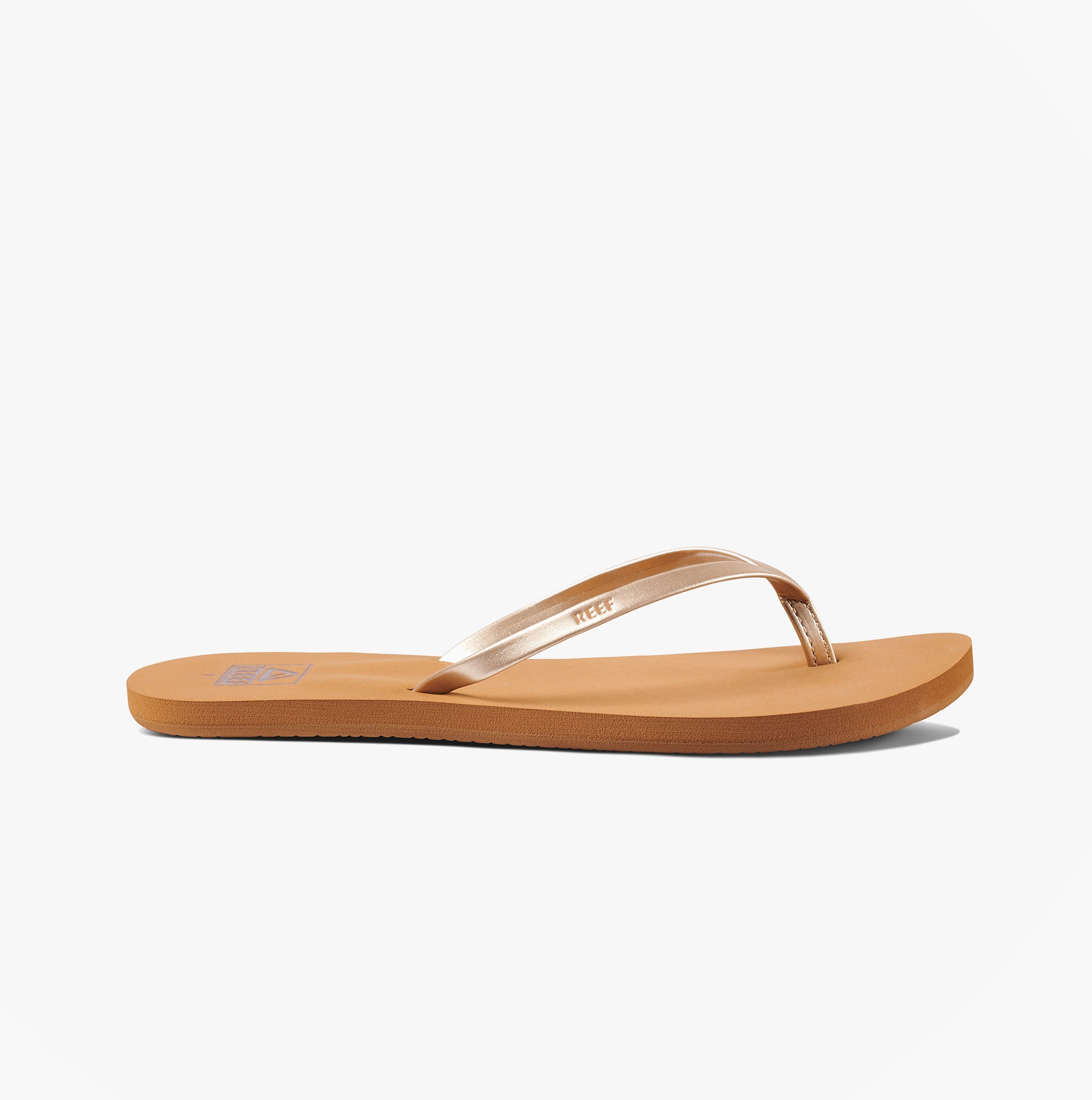 Reef BLISS NIGHTS Womens Flip-flops Tan/Champagne